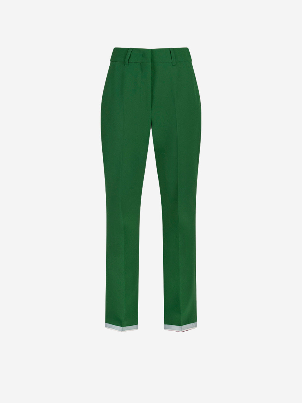 cigarette trousers sale ESSENTIEL ANTWERP-38 FR-Cigarette trousers-Green-Women cigarette trousers sale ESSENTIEL ANTWERP-38 FR-Cigarette trousers-Green-Women