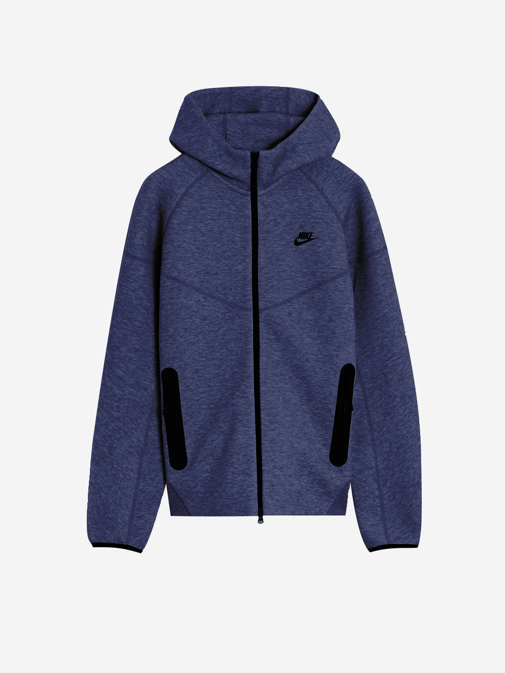 NIKE Felpa Tech Fleece blu con zip FB7921 Urbanstaroma