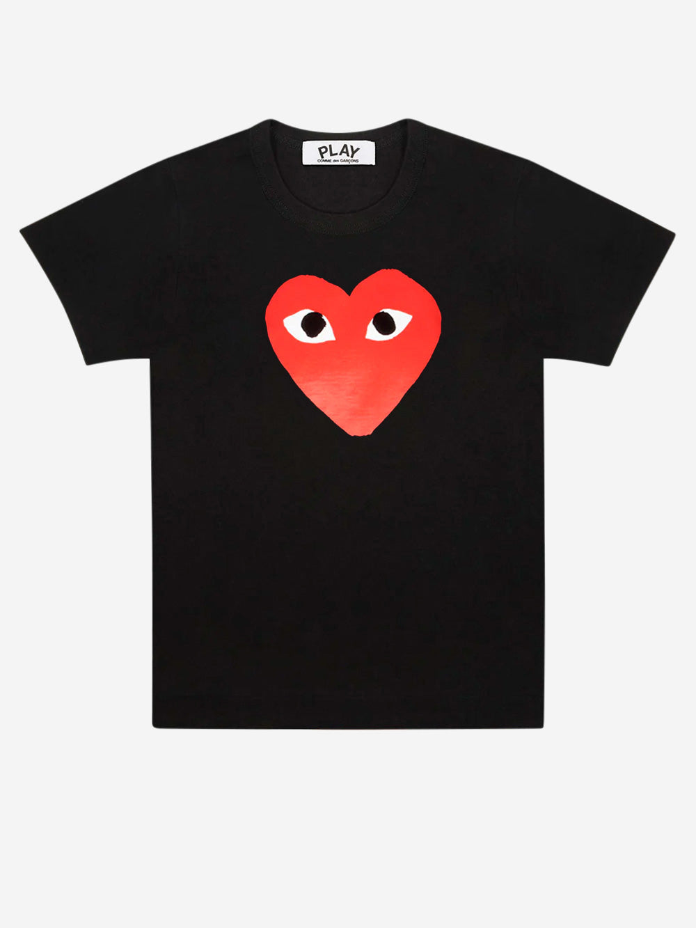 Black Heart Logo Cdg Black Tee Shirt Black Heart T Shirt Comme Des