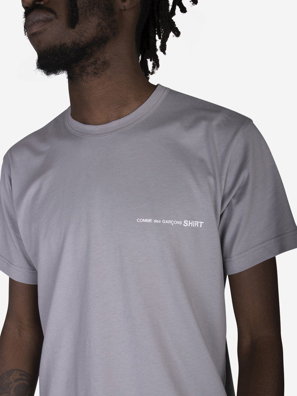 COMME DES GARCONS SHIRT T-shirt in cotone Grigio Urbanstaroma