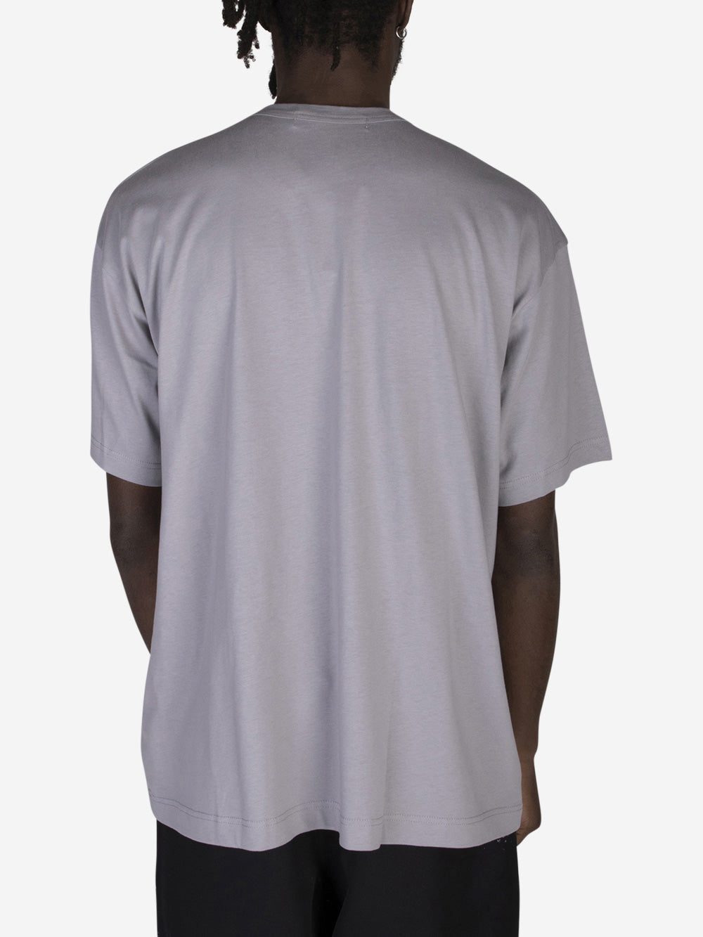 COMME DES GARCONS SHIRT T-shirt oversize in cotone Grigio Urbanstaroma