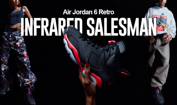 Air Jordan 6 Retro Infrared Salesman Sample 2026: release, storia e product info