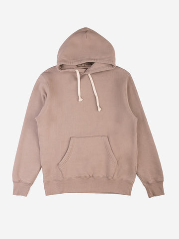 Sudadera con capucha marrón