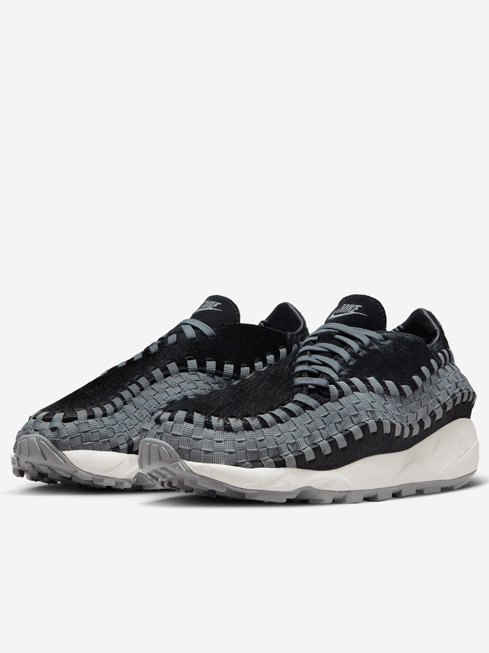 NIKE W Air Footscape Woven "Black Smoke" Sneakers Nero Urbanstaroma