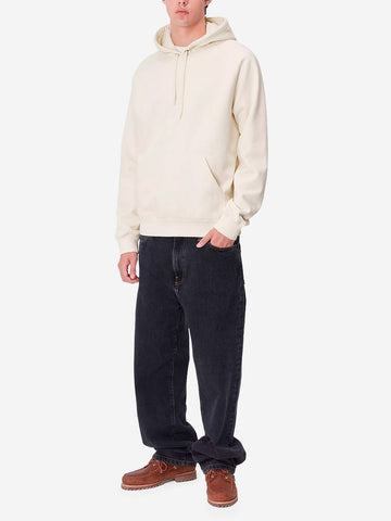 CARHARTT WIP Hoodie Chase panna Panna