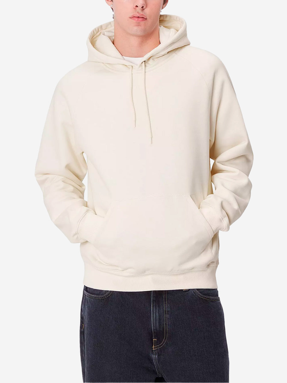 CARHARTT WIP Hoodie Chase panna Panna Urbanstaroma