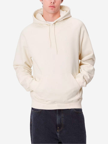 CARHARTT WIP Hoodie Chase panna Panna