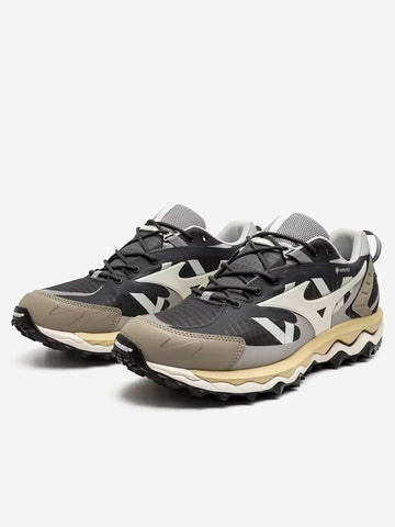 MIZUNO Wave Mujin TL GTX ebony and khaki D1GA2373 Urbanstaroma