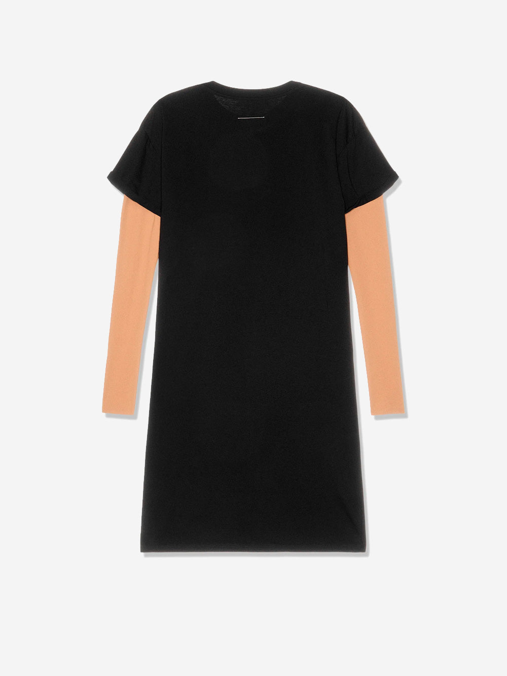 MM6 MAISON MARGIELA Mini dress con maniche a contrasto Nero Urbanstaroma