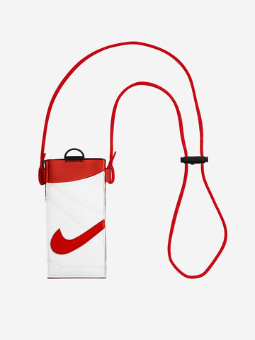NIKE Borsa a tracolla per smartphone bianca e rossa Rosso bianco