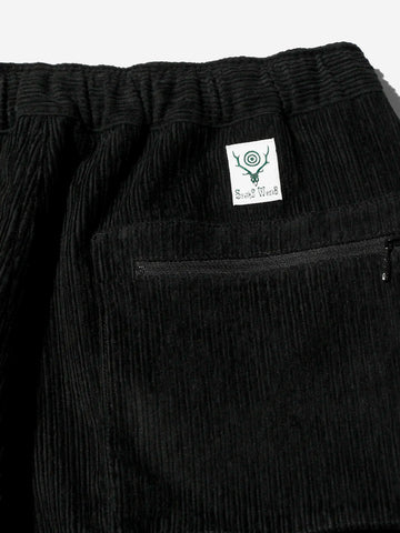 Belted Logger Pant schwarz