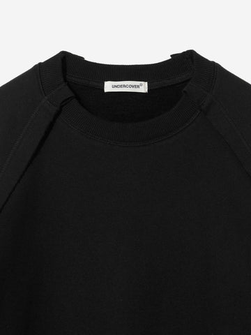 Sweatshirt contrast stitching