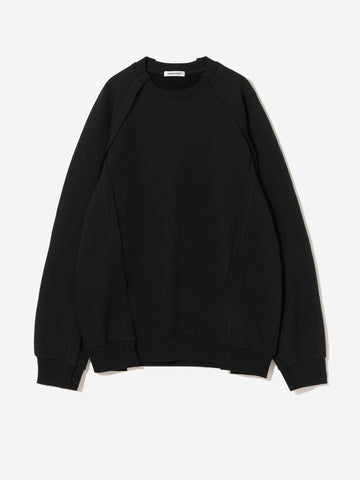 Sweatshirt contrast stitching