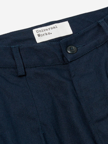 Pantalon cargo ample marine