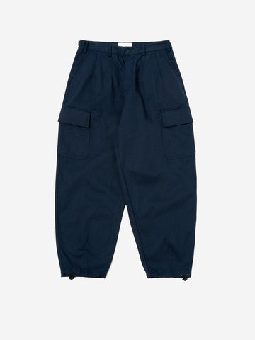 Pantalon cargo ample marine