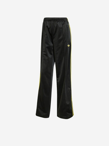 ADIDAS ORIGINALS Pantaloni sportivi oversize 'Firebird' neri con stripes gialle Nero