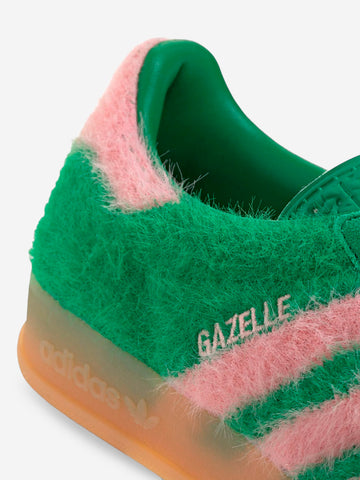 ADIDAS ORIGINALS W Gazelle Indoor verdi effetto mohair Verde