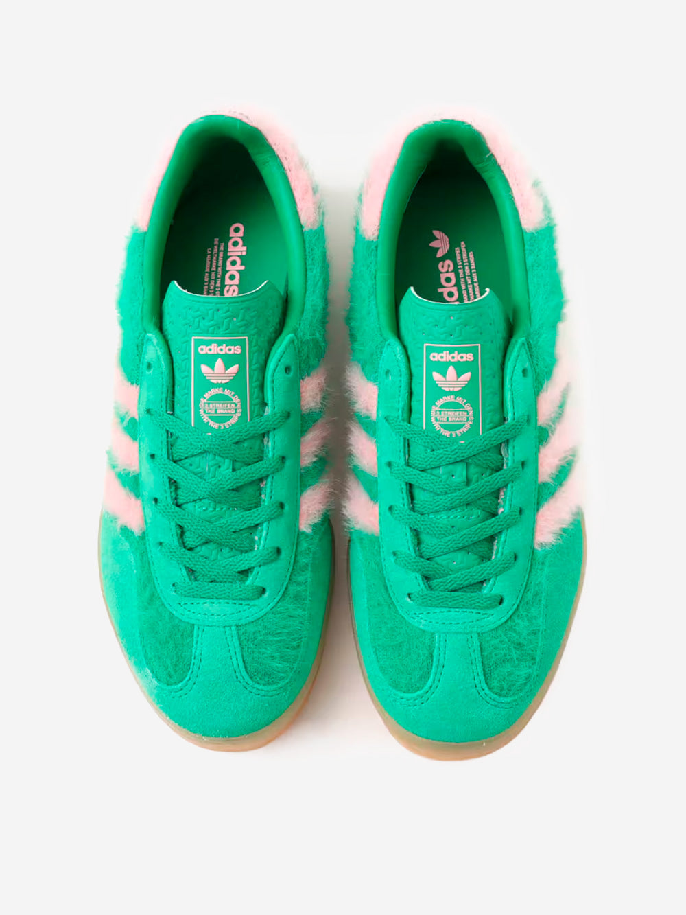 ADIDAS ORIGINALS W Gazelle Indoor verdi effetto mohair Verde Urbanstaroma