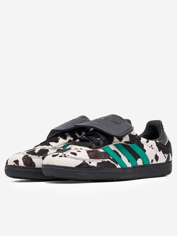 ADIDAS ORIGINALS W Samba LT Cow Print Pony Hair bianco e nero Bianca nera