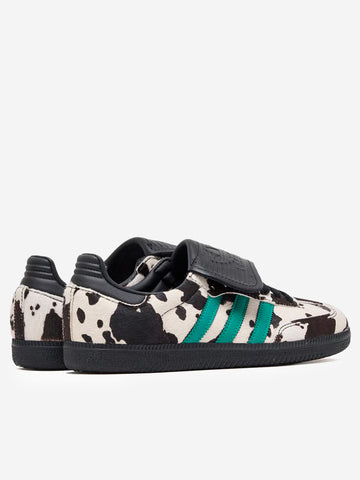 ADIDAS ORIGINALS W Samba LT Cow Print Pony Hair bianco e nero Bianca nera