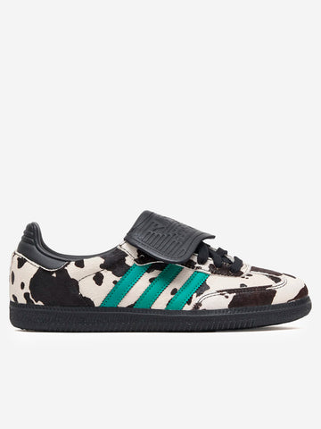 ADIDAS ORIGINALS W Samba LT Cow Print Pony Hair bianco e nero Bianca nera