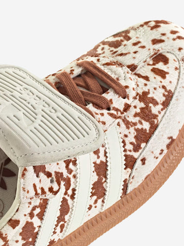 ADIDAS ORIGINALS W Samba LT Pony Hair off white Bianca marrone