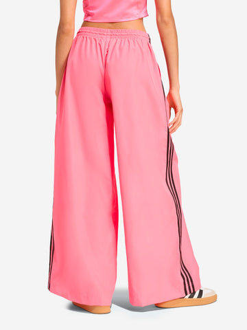 ADIDAS ORIGINALS Pantaloni sportivi oversize 'Firebird' rosa con stripes nere Fucsia