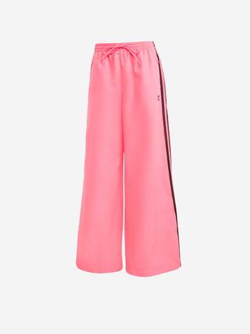 ADIDAS ORIGINALS Pantaloni sportivi oversize 'Firebird' rosa con stripes nere Fucsia