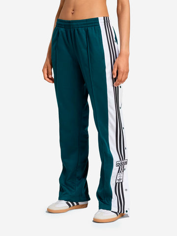 ADIDAS ORIGINALS Pantaloni sportivi oversize 'Adibreak' verdi con bottoni a pressione Verde scuro