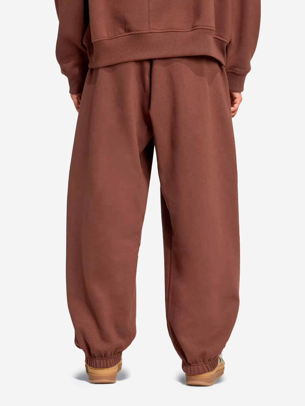 ADIDAS ORIGINALS Pantaloni oversize felpati marrone auburn Marrone Urbanstaroma