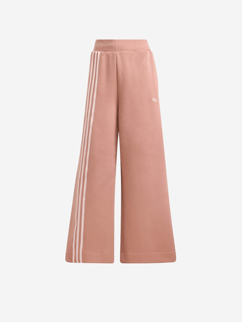 ADIDAS ORIGINALS Pantaloni ampi a gamba larga rosa con 3 strisce Rosa scuro Urbanstaroma