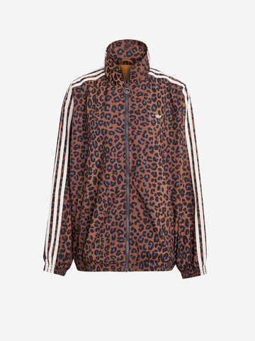 ADIDAS ORIGINALS Giacca sportiva oversize con stampa leopardata Maculato