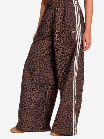 ADIDAS ORIGINALS Pantaloni 'Firebird' ampi con stampa leopardata Leopardata