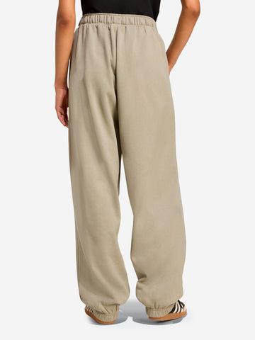 ADIDAS ORIGINALS Pantaloni oversize felpati grigi Tortora