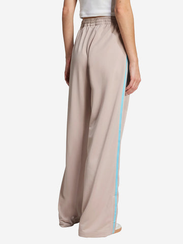 ADIDAS ORIGINALS Pantaloni sportivi oversize 'Firebird' tortora con stripes blu Beige celeste