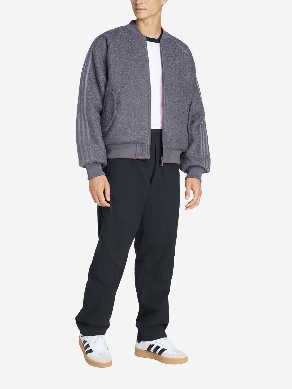 ADIDAS ORIGINALS Giacca bomber reversibile Superstar Grigio Urbanstaroma