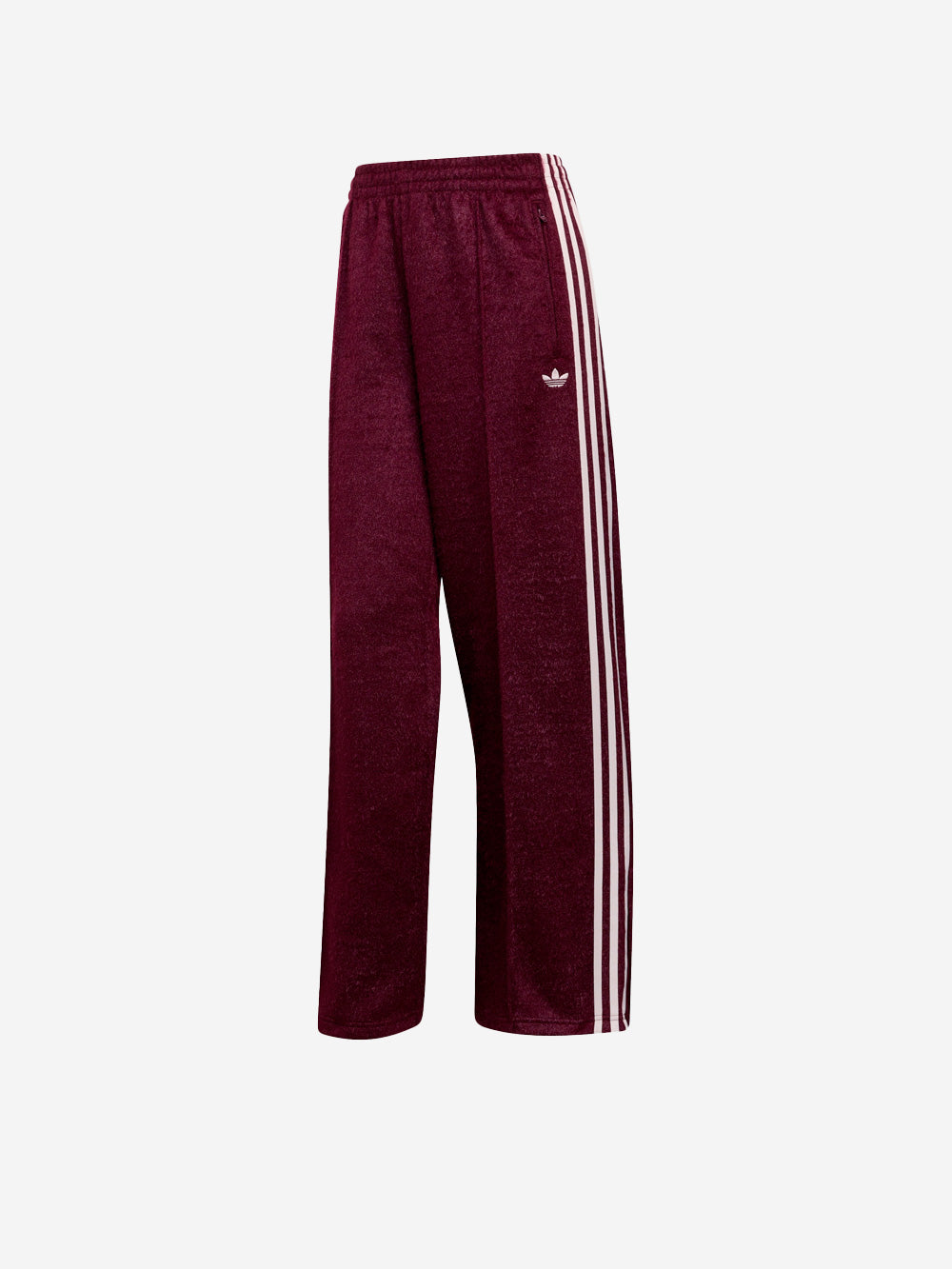 ADIDAS ORIGINALS Pantaloni jogger Firebird loose effetto mohair Bordeau Urbanstaroma
