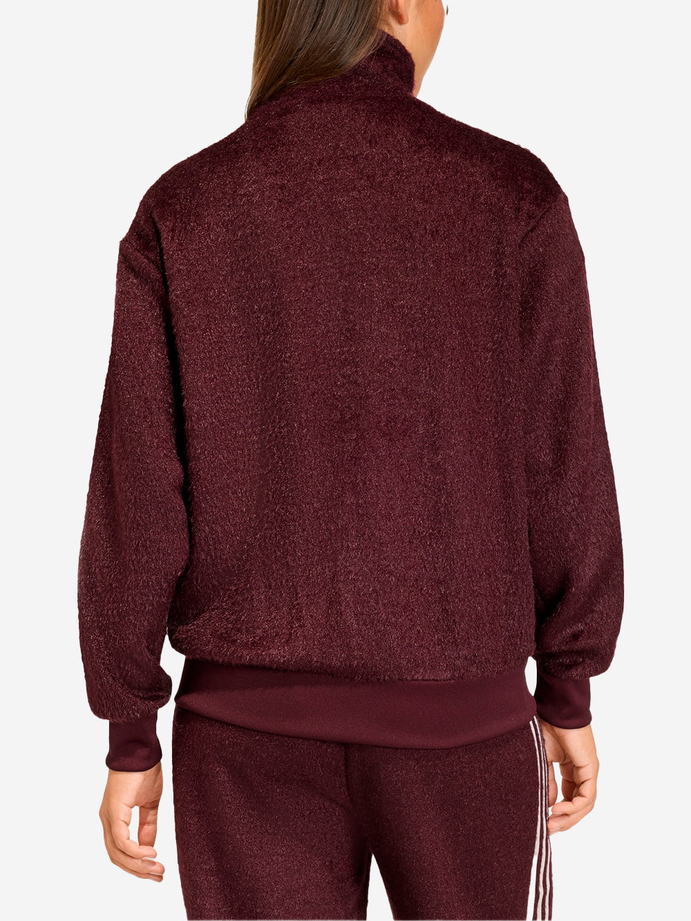 ADIDAS ORIGINALS Giacca sportiva bordeaux Firebird effetto mohair Bordeau Urbanstaroma