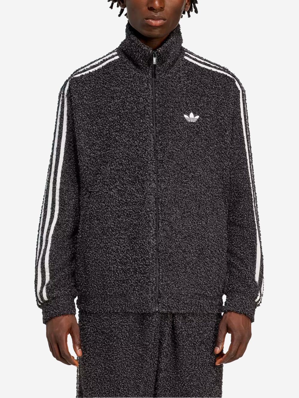 ADIDAS ORIGINALS Giacca Firebird bouclé nera Nero Urbanstaroma