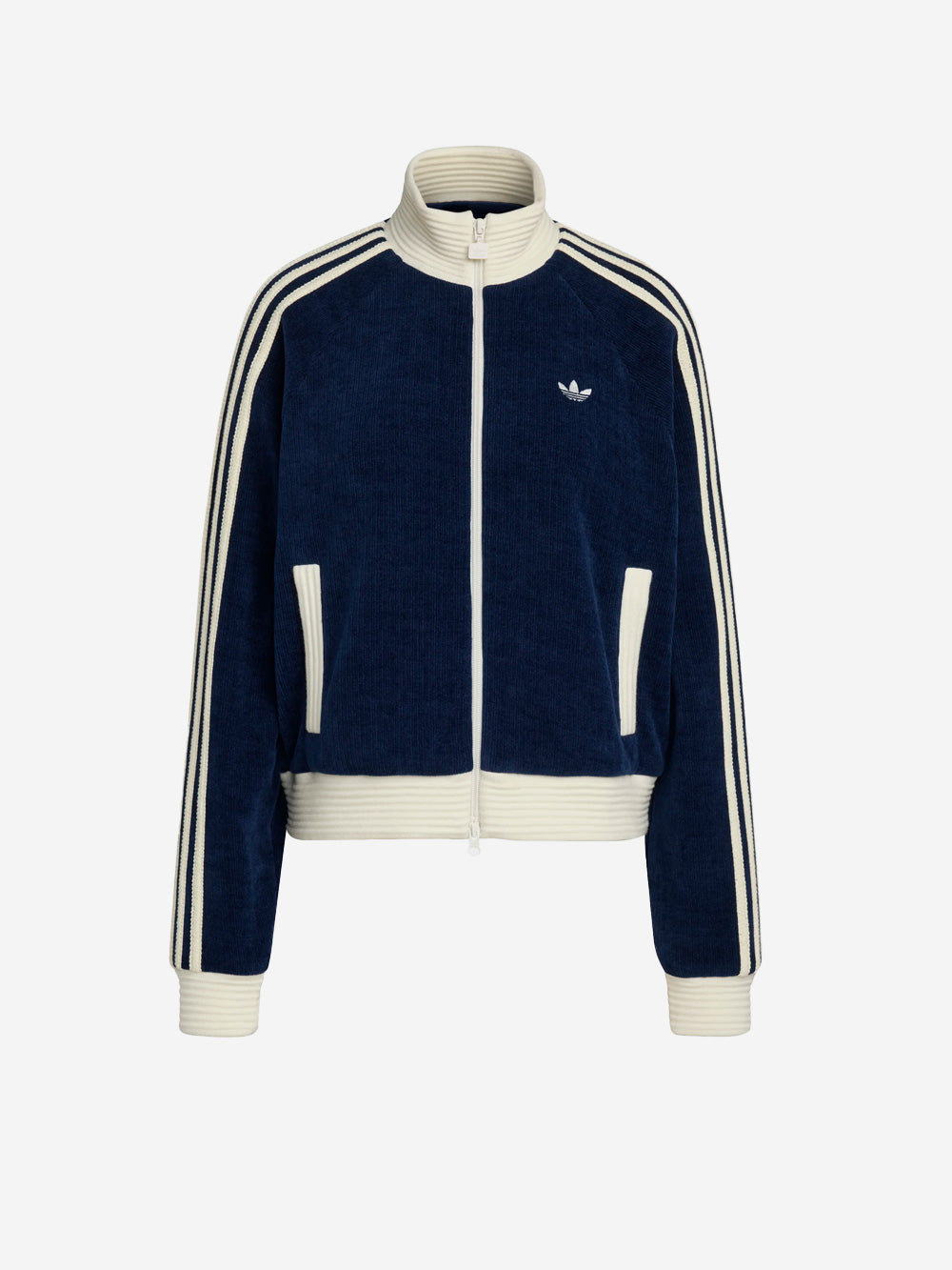 ADIDAS ORIGINALS Track top blu in velluto Blu Urbanstaroma