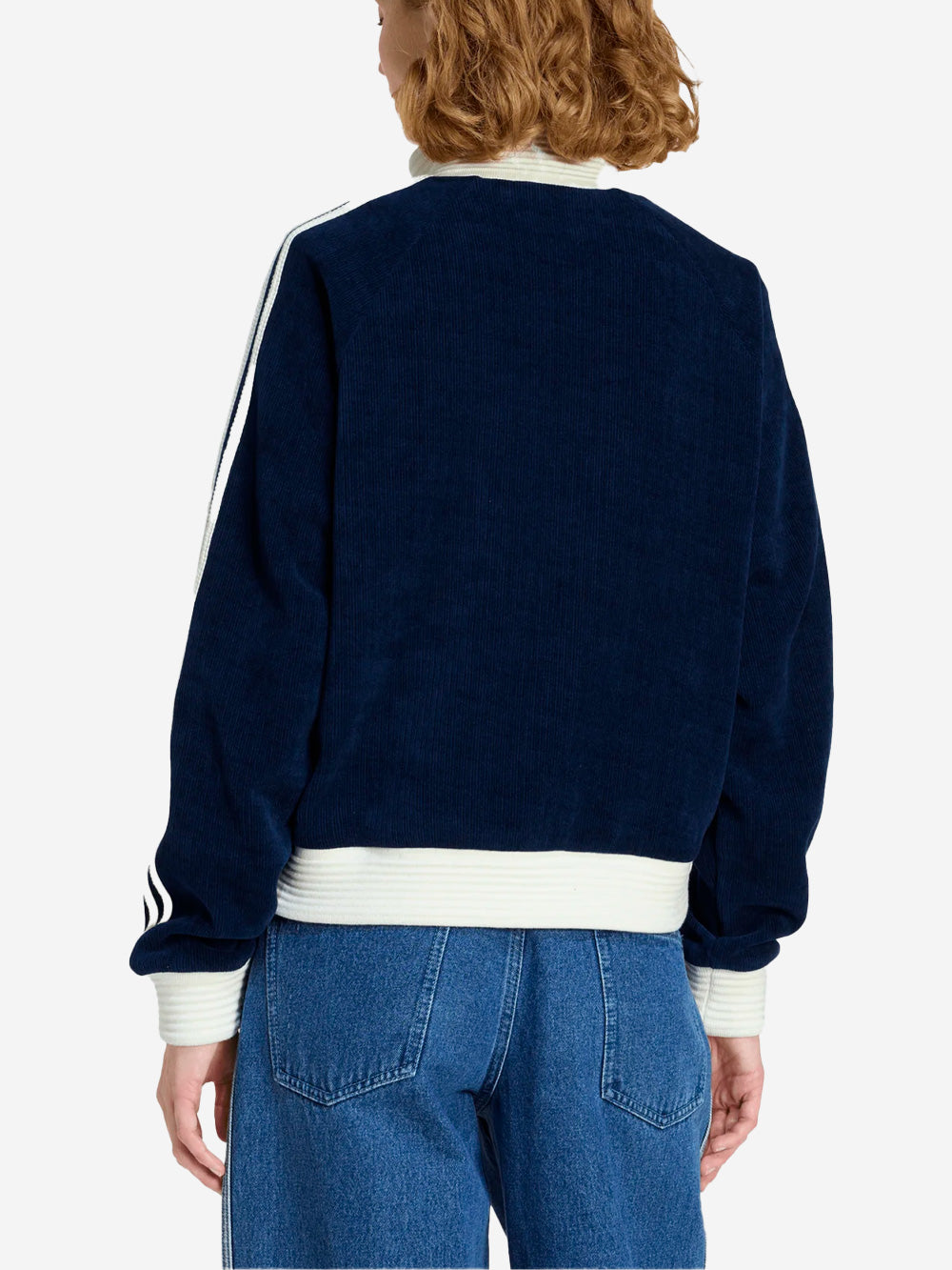 ADIDAS ORIGINALS Track top blu in velluto Blu Urbanstaroma