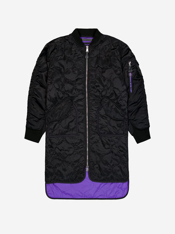 ALPHA INDUSTRIES ALS Bomber Coat UV Winter Jacket Nero