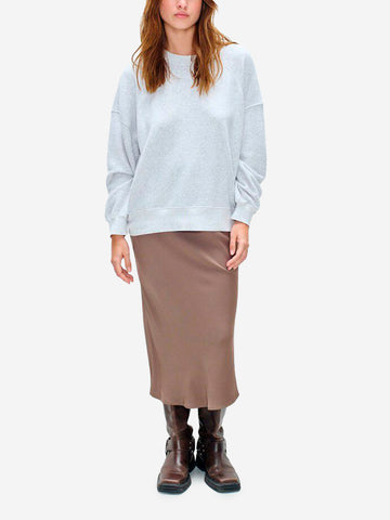 AMERICAN VINTAGE Felpa girocollo 'Atubay' grigio chiaro Grigio