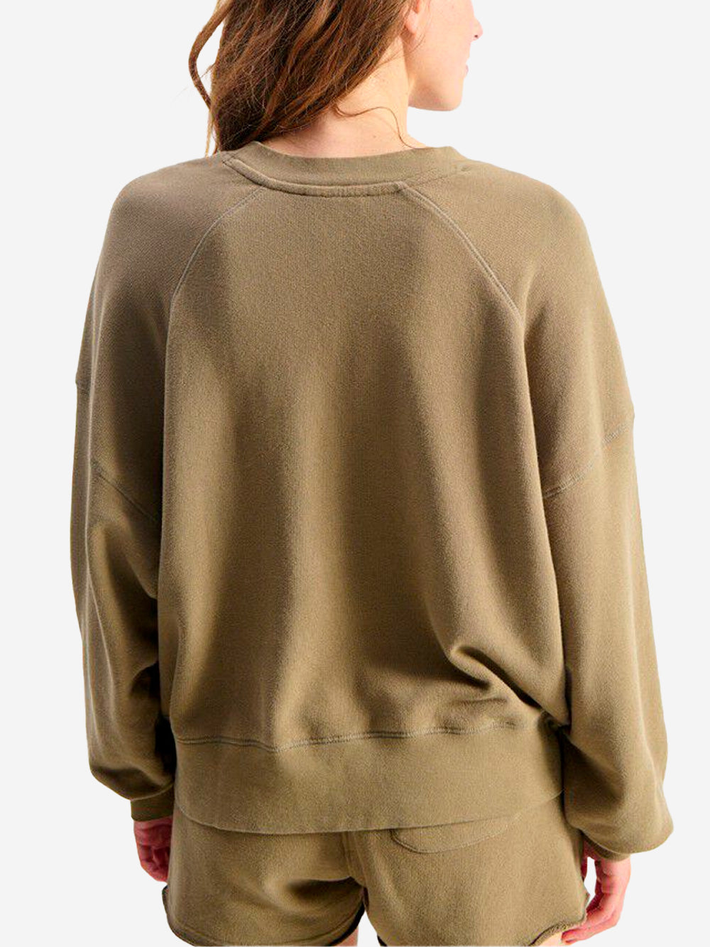 AMERICAN VINTAGE Felpa girocollo 'Atubay' verde origano Verde Urbanstaroma