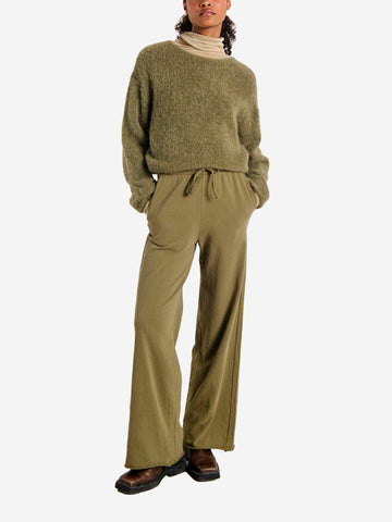 AMERICAN VINTAGE Maglione misto alpaca cachi Verde