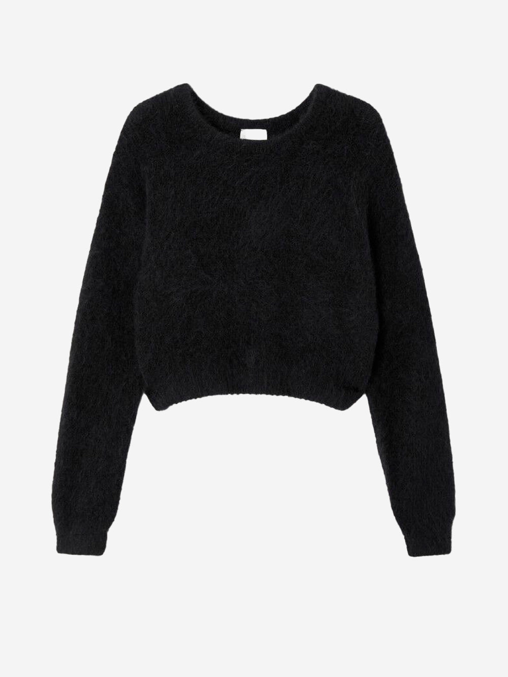 AMERICAN VINTAGE Maglione misto alpaca nero Nero Urbanstaroma