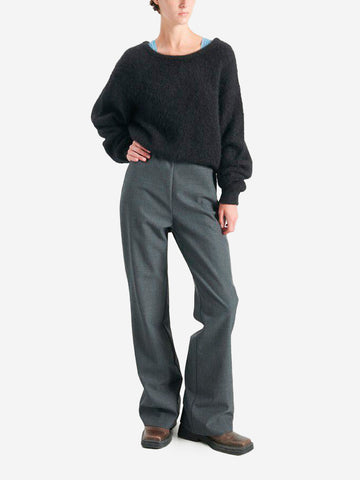 AMERICAN VINTAGE Maglione misto alpaca nero Nero