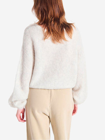 AMERICAN VINTAGE Maglione misto alpaca Grigio