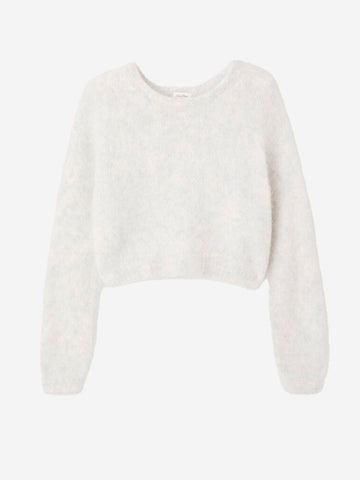 AMERICAN VINTAGE Maglione misto alpaca Grigio