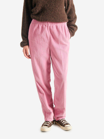 AMERICAN VINTAGE Pantaloni in velluto a coste rosa Rosa